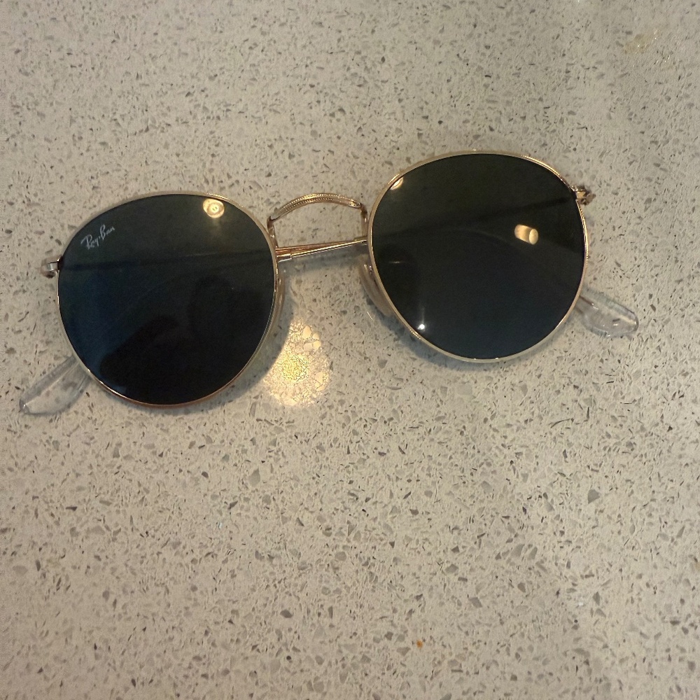 Ray Bans icons 50mm round metal sunglasses